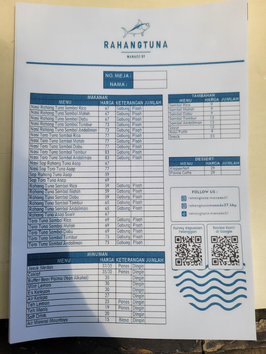 Rahang Tuna Manado 37 Menu - Image 4