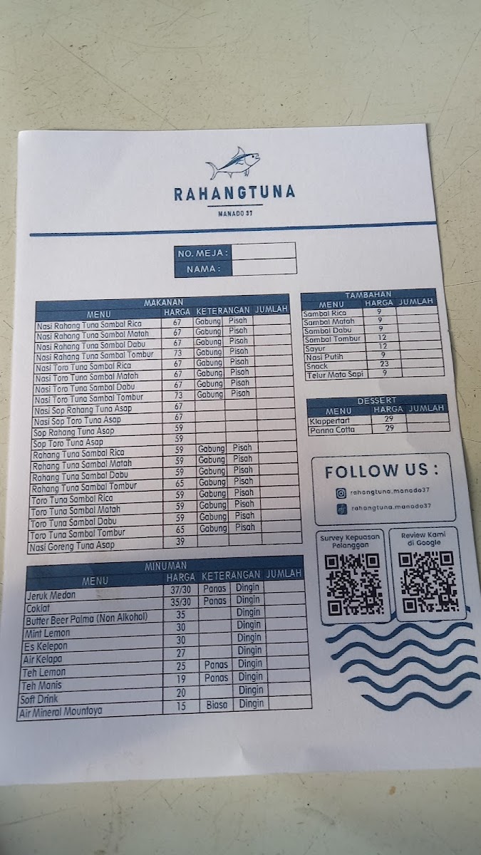 Rahang Tuna Manado 37 Menu - Image 5