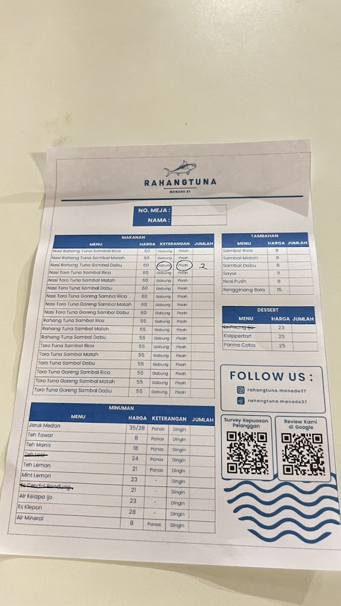 Rahang Tuna Manado 37 Menu - Image 6